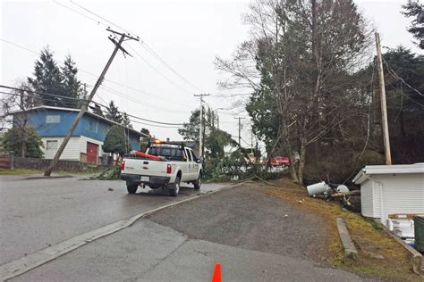 Update Extreme Winds Knock Down Trees And Put 2860 Residents Out Of