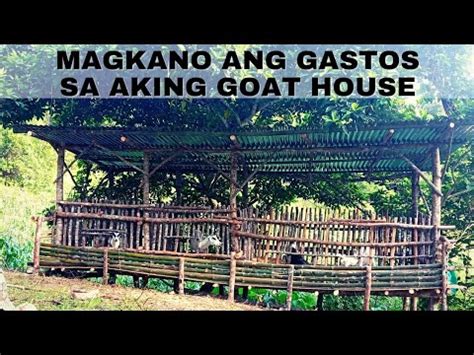 Magkano Ang Gastos Sa Bahay Ng Kambing YouTube