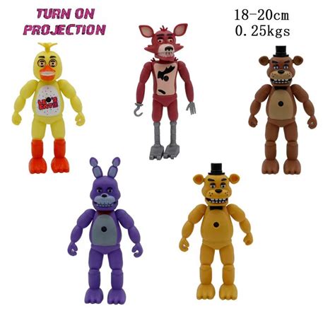 Pcs Jinn Fnaf Cm Personagem Em Freddy Cinco Noites Bonnie Foxy