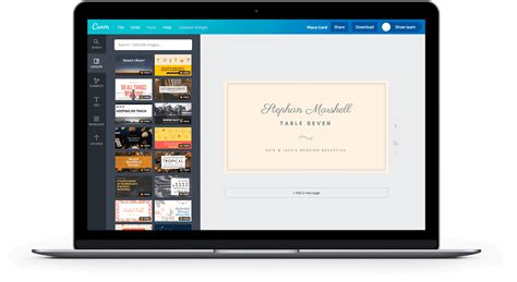 Free Place Card Maker Design Place Cards Online Canva