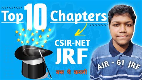 Top Chapters To Crack Csir Net Jrf Preparation Strategy