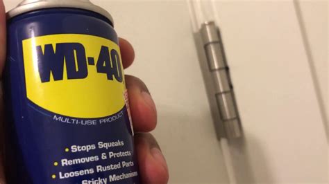 WD 40 For Rusted Hinges How To FIX YouTube