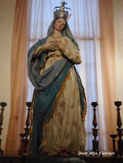 Museo Beni Culturali Cappuccini La Statua Della Madonna Immacolata