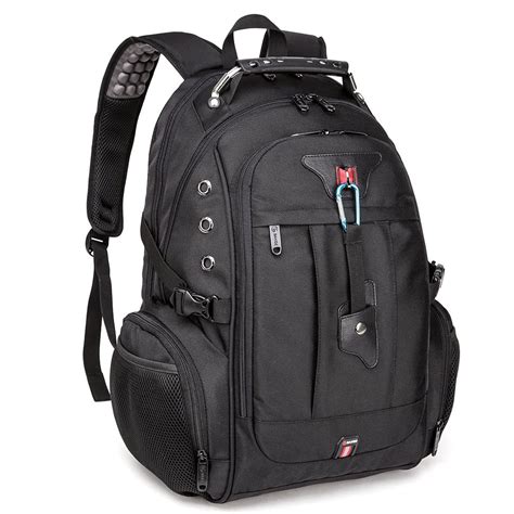 Mochila Preta Masculina Bange Cadeado L