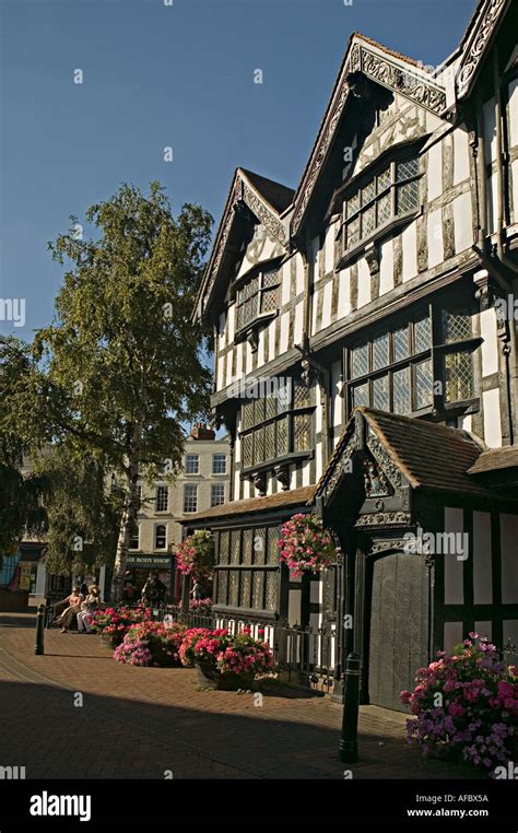 Old House Museum Hereford England UK Stock Photo - Alamy