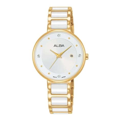 Promo Alba Jam Tangan Wanita Alba Ah R Analog Tali Rantai Logam