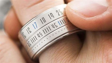 The Ring Clock Brings Time And Fashion On Your Finger Gadgetsin