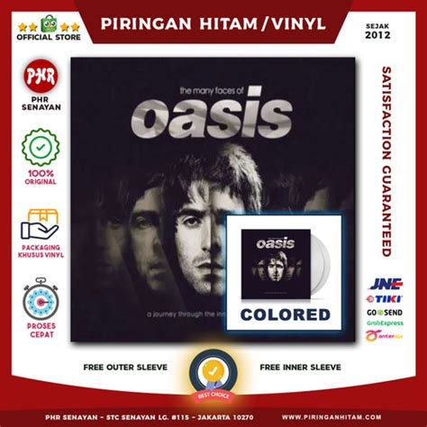 Jual Vinyl MANY FACES OF OASIS Various Piringan Hitam LP PH Kota