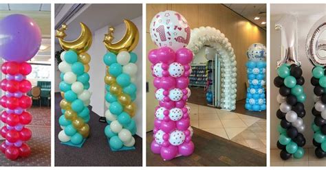 Aprende C Mo Hacer Una Columna De Globos Para Decorar F Cilmente