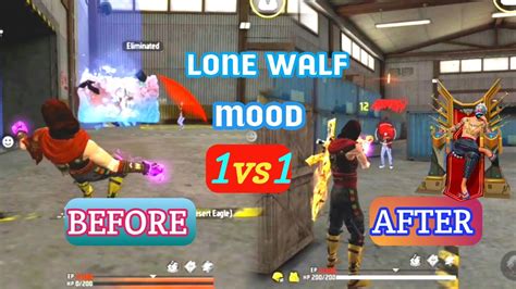 Impossible 🎯 Lone Walf Mood Gameplay Headshot Freefire Gameplay