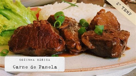 Carne De Panela Carne Ao Molho De Cerveja Preta Cozinha B Sica