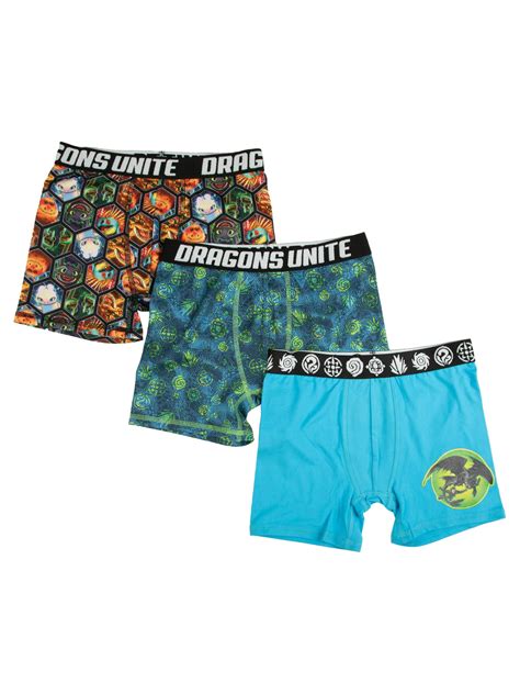 How To Train Your Dragon Boys Underwear 3 Pack Underoos Little Boys