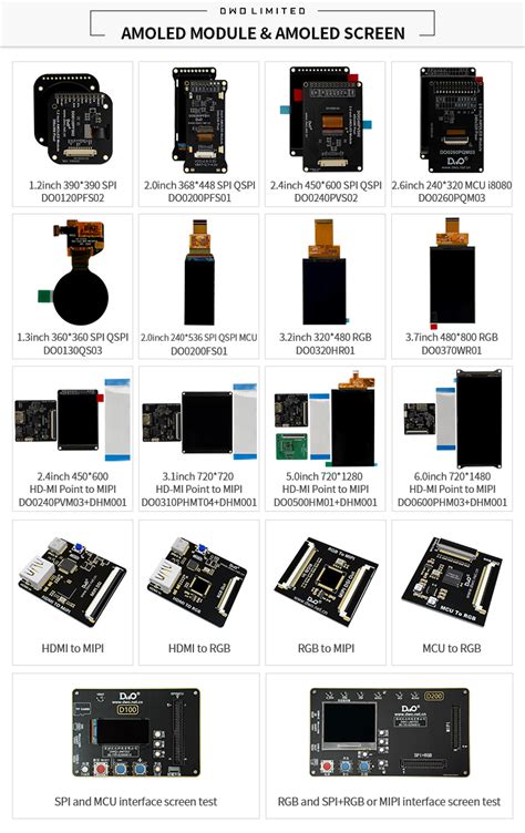 DO0143FAT01 AMOLED screen 1 43 寸 466 466 SPI QSPI MCU MIPI LCD Display