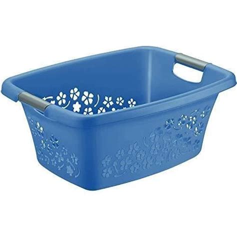 Rotho Flowers Panier Linge L Avec Poign Es Plastique Pp Sans