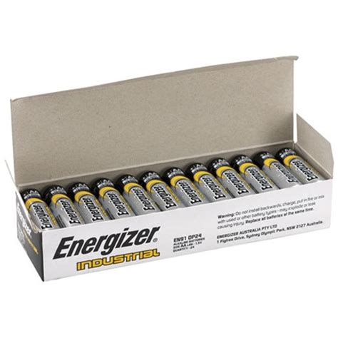 Energizer Battery Std Bulk Pk Industrial Aa V Alka Batteries