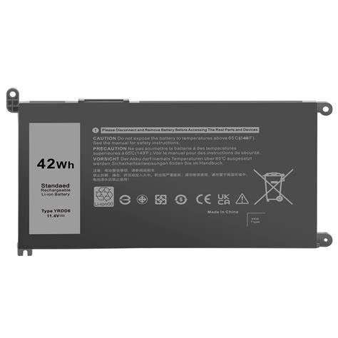 Yrdd6 Battery For Inspiron 3584 3585 3780 3781 3782 3785 3790 3793 5481