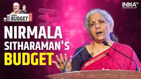 Finance Minister Nirmala Sitharaman To Present Union Budget Today