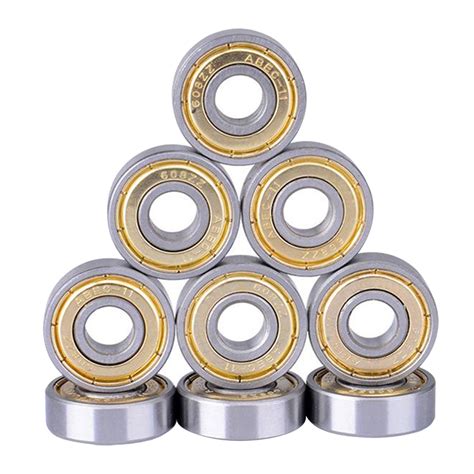 10pcs Abec 11 Skateboard Bearing Skates Double Sealed Ball Bearings