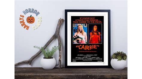 Carrie 1976 Horror Movie Film Poster Print A3 A4 Etsy UK