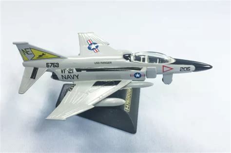 US NAVY F 4 Phantom Model W Stand Airplane Jet 14 27 PicClick UK