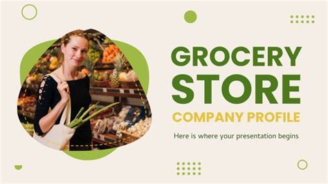 Grocery Store Company Profile Google Slides PPT