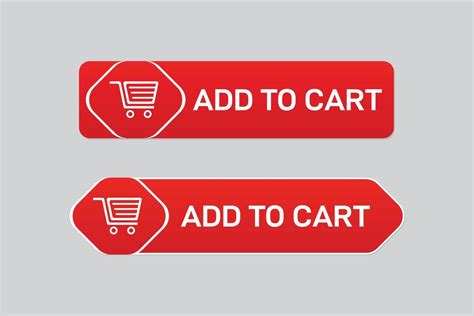 Add to cart button design. 18891459 Vector Art at Vecteezy