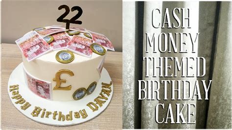 Cash Money Birthday Cake Design Evas Bakes Youtube