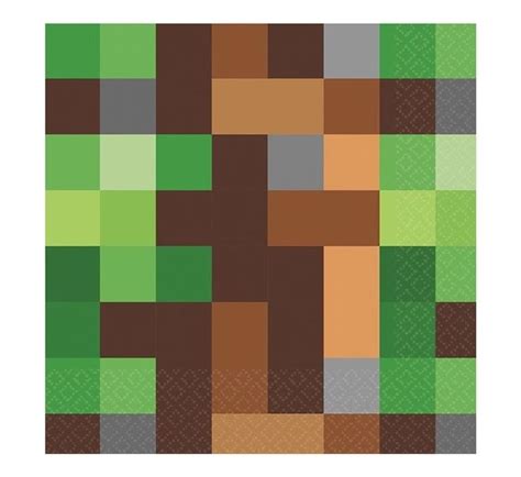 Minecraft Party Lunch Napkins Serviettes — Sweets N Things