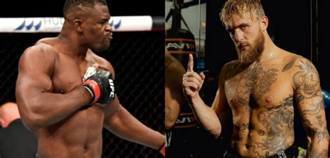 Jake Paul R Agit La Signature De Francis Ngannou Au Pfl