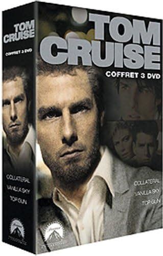 Coffret Tom Cruise Dvd Top Gun Vanilla Sky Collateral Amazon