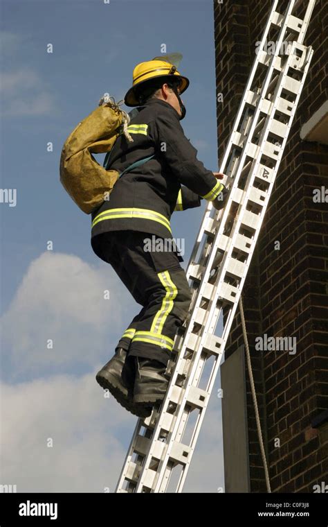 Fire Brigade Ladder Hi Res Stock Photography And Images Alamy