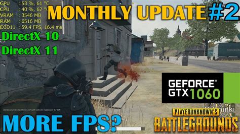 Gtx Playerunknown S Battlegrounds Monthly Update Dx Dx