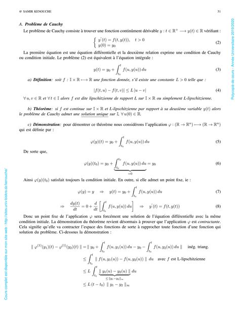 SOLUTION R Sum M Thode Num Rique Chapitre 3 Studypool