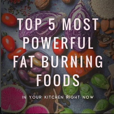 Top 5 Most Powerful Fat Burning Foods Attitude Fitness