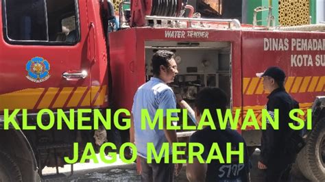 MOBIL KLONENG VS SI JAGO MERAH GARA GARA MEMBAKAR SAMPAH YouTube