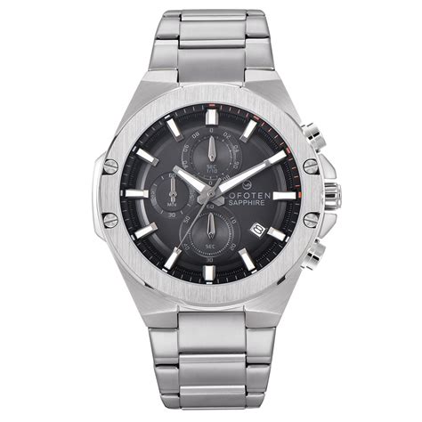 Jam Tangan Pria LOFOTEN 6526 Analog Stainless Sapphire Lazada Indonesia