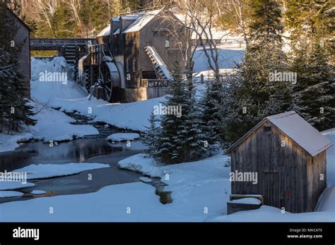 The Sawmill At Kings Landing Historical Settlement New Brunswick