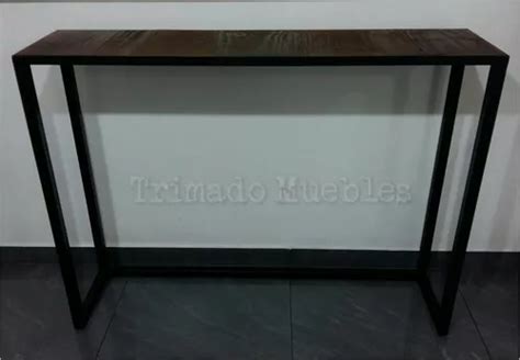 Mesa De Arrime De Hierro Y Madera Fabricamos A Medida En Venta En Bs As