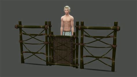 Bamboo Garden Gate Serinion Studio Sims Sims Sims Sims