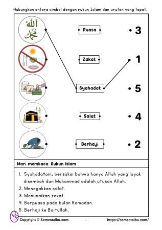 Lembar Kerja Anak TK PAUD SD Aktivitas Ramadan 02