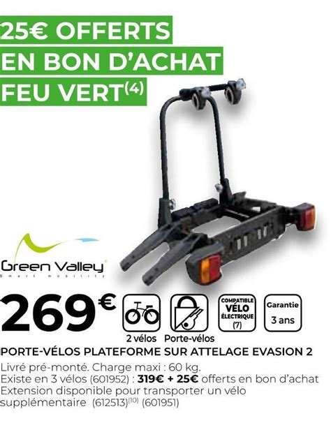 Promo Green Valley Porte V Los Plateforme Sur Attelage Evasion Chez