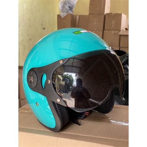 Jual HELM BOGO DEWASA RETRO PILOT ITALY SNI PREMIUM PRIA DAN WANITA