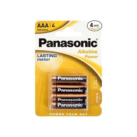 Pilas Alcalinas AAA 1 5 V Panasonic