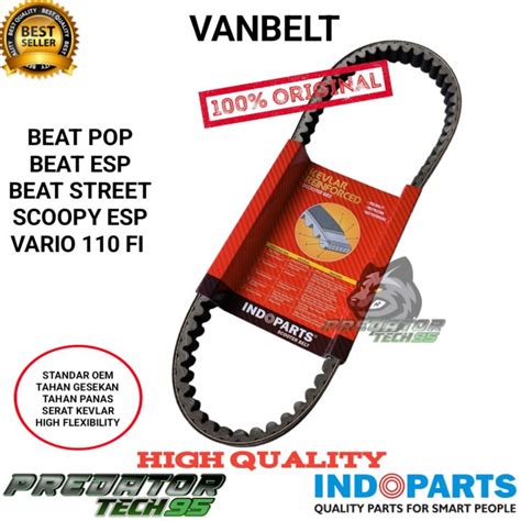 Vanbelt V Belt Panbel Original Indopart Honda Beat Pop Esp Scoopy