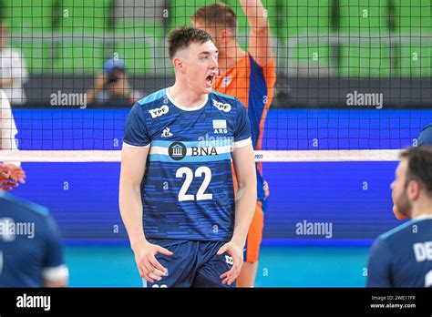 Nicolas Zerba (Argentina). Volleyball World Championship 2022 Stock ...