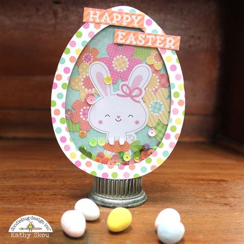 Doodlebug Design Inc Blog Easter Express Collection Easter Egg Card