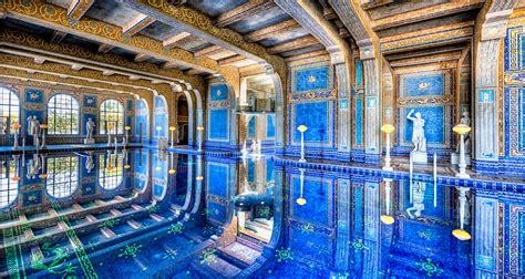 Hearst Castle Neptune Pool Statues