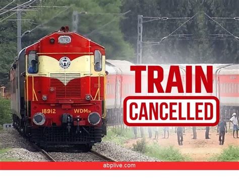 Indian Railways Update Irctc Cancelled Trains On 16 July 2022