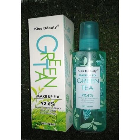 Kiss Beauty Green Tea Make Up Fix Setting Spray 220ml Moq5pcs