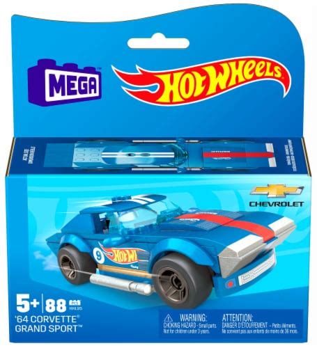 Mega Construx Hot Wheels Corvette Grand Sport Building Set Ct Kroger